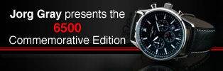アメリカ大統領オバマ氏着用の腕時計、JorgGray（ヨーググレイ）JG6500クロノグラフ　プレジデントウォッチ（通称、オバマウォッチ）